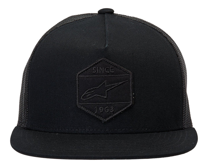 ALPINESTARS Bolt Trucker Hat - Black/Black - Buscadero Motorcycles