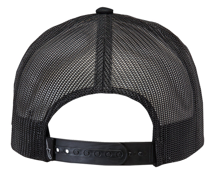 ALPINESTARS Delivery Trucker Hat - White/Black - Buscadero Motorcycles