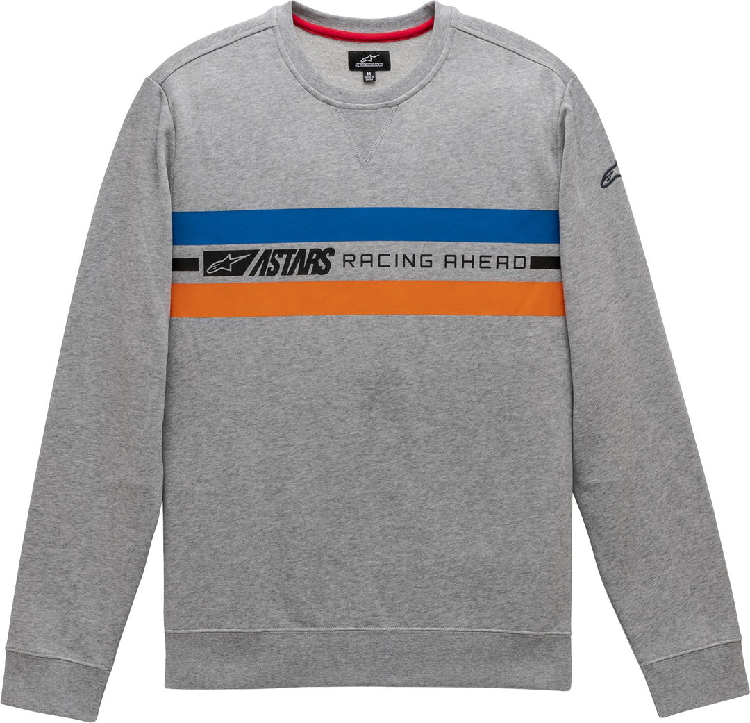 ALPINESTARS Highway Crew Fleece - Heather Gray - Buscadero Motorcycles