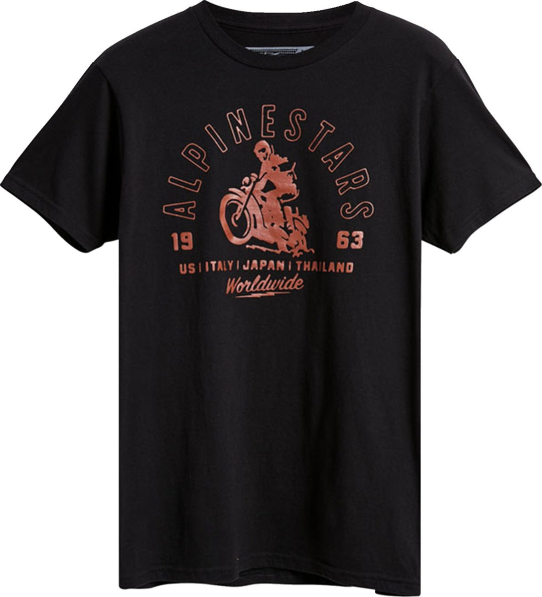 ALPINESTARS Los Sander T-Shirt - Black - Buscadero Motorcycles