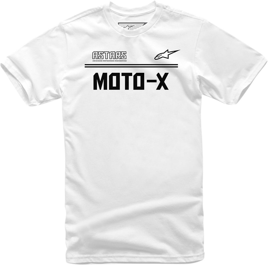 ALPINESTARS Moto X T-Shirt - White/Black - Buscadero Motorcycles