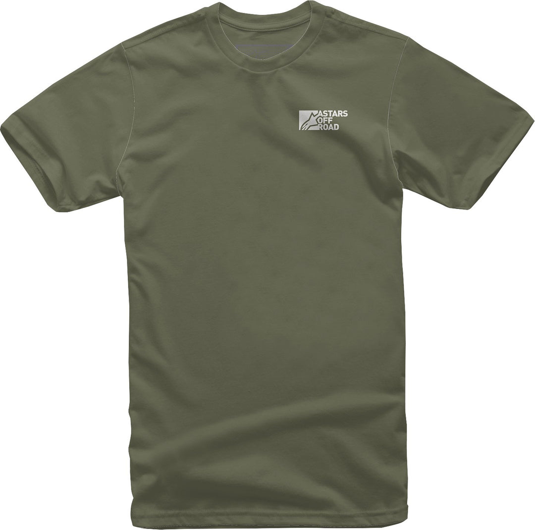 ALPINESTARS Painted T-Shirt - Military Green - Buscadero Motorcycles