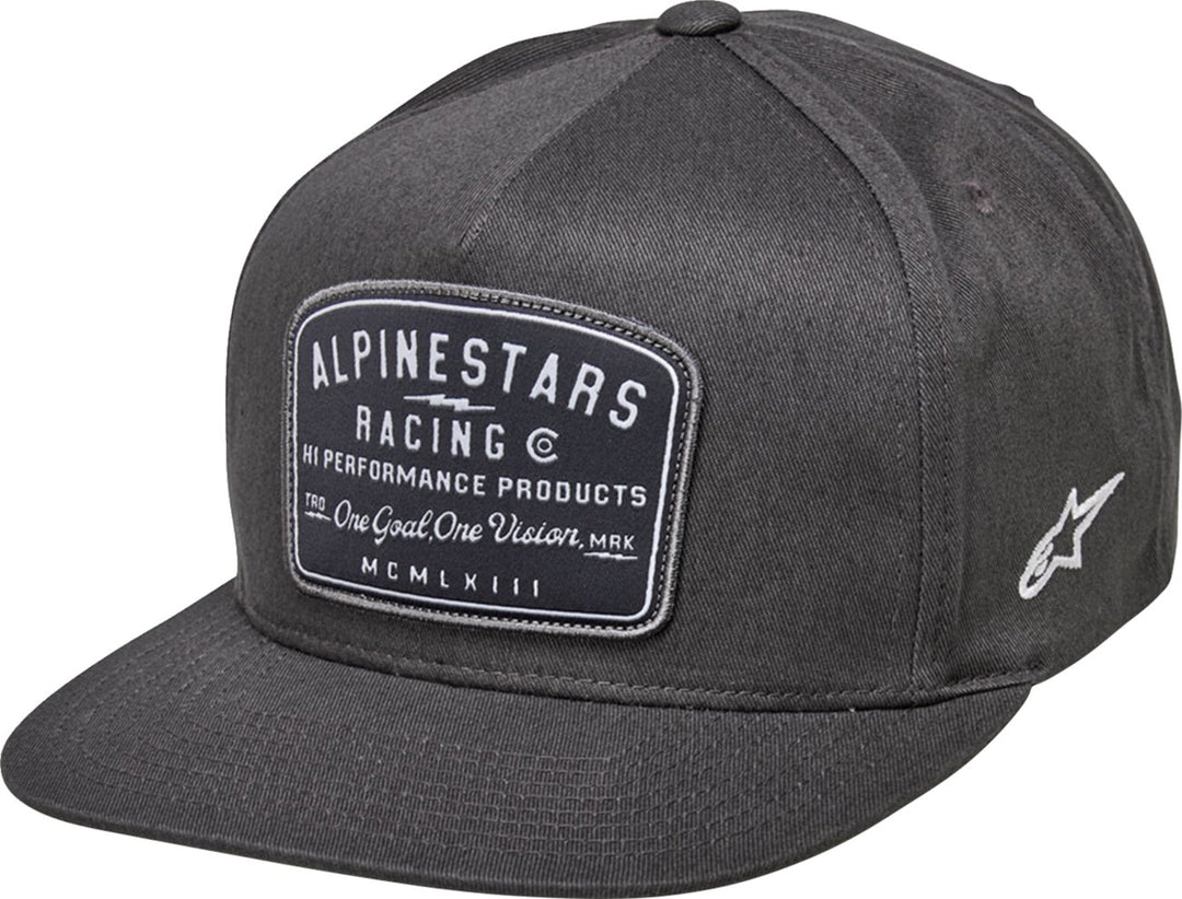 ALPINESTARS Region Hat - Charcoal/White - Buscadero Motorcycles