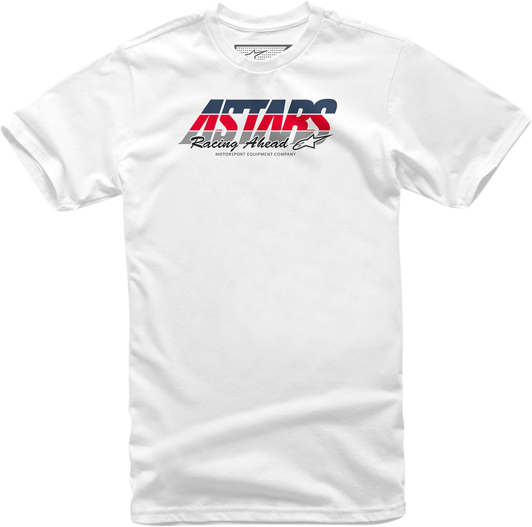 ALPINESTARS Split Time T-Shirt - White - Buscadero Motorcycles