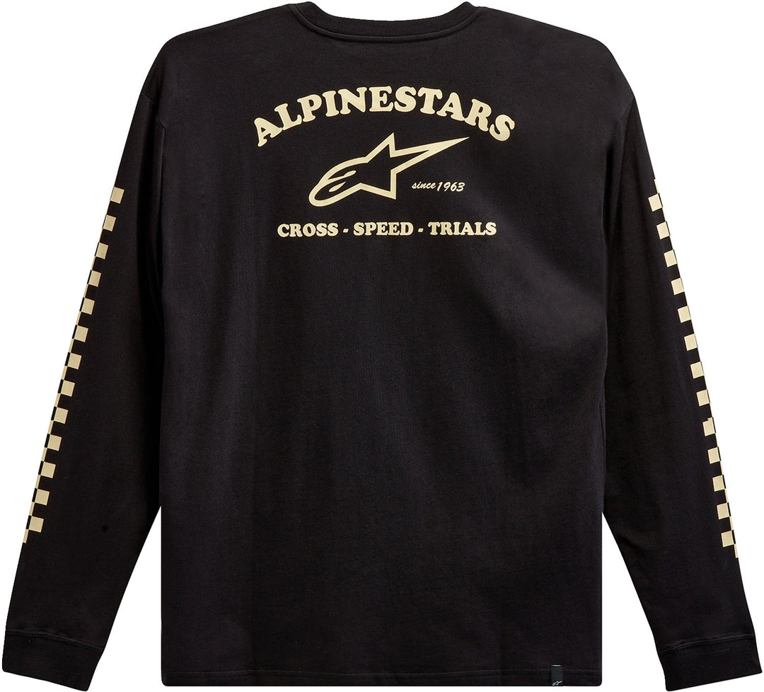 ALPINESTARS Sunday Long - Sleeve T-Shirt - Black - Buscadero Motorcycles