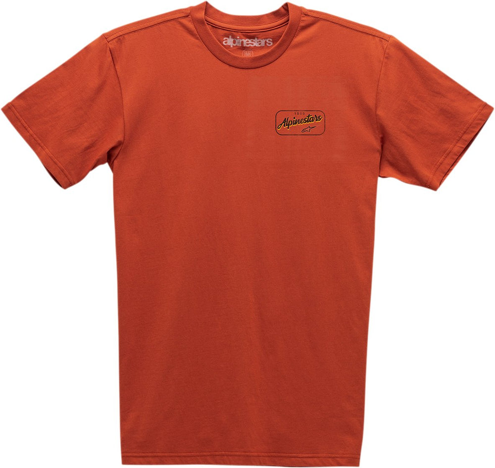 ALPINESTARS Turnpike Premium T-Shirt - Coral - Buscadero Motorcycles