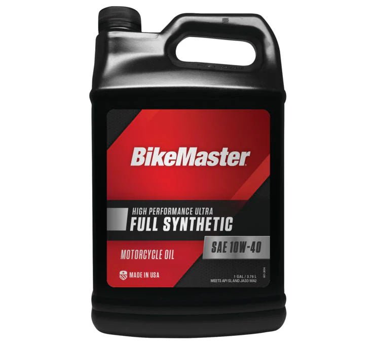BikeMaster 10W40 Full Synthetic Oil - Gallon - Buscadero Motorcycles