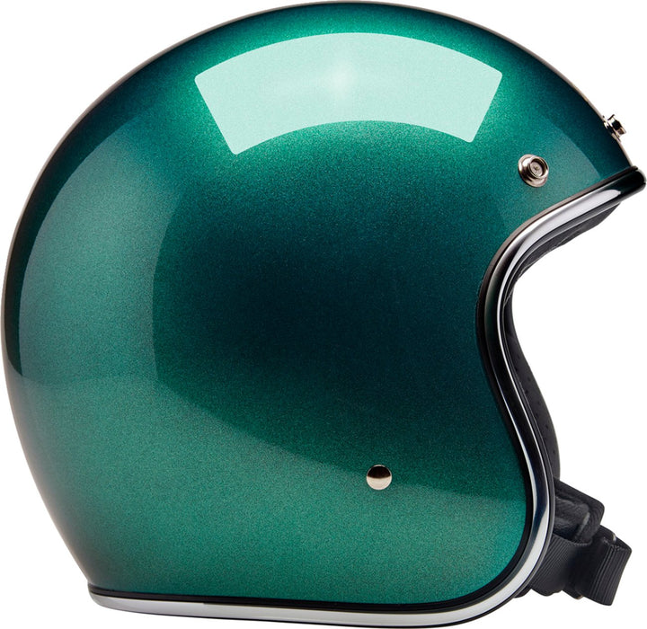 BILTWELL Bonanza Helmet - Metallic Catalina Green - Buscadero Motorcycles