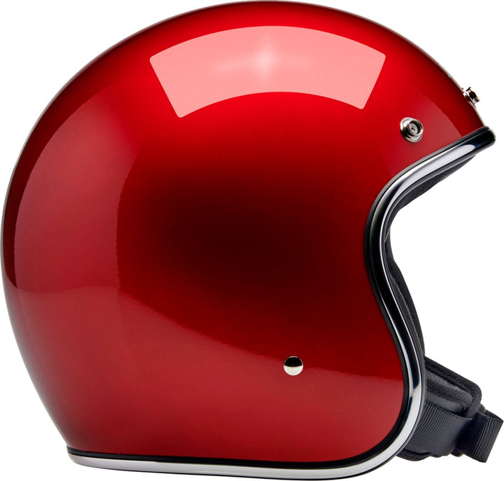 BILTWELL Bonanza Helmet - Metallic Cherry Red - Buscadero Motorcycles