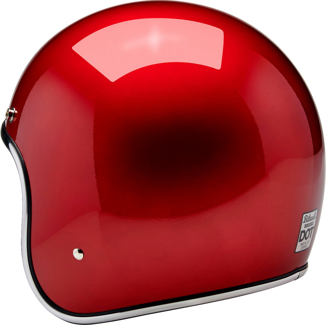 BILTWELL Bonanza Helmet - Metallic Cherry Red - Buscadero Motorcycles