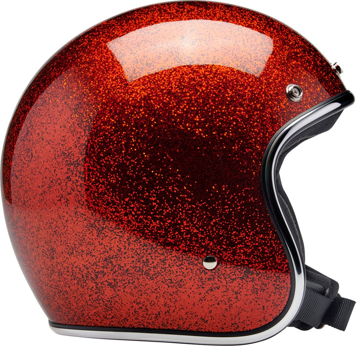 BILTWELL Bonanza Helmet - Rootbeer Megaflake - Small 1001 - 457 - 202 - Buscadero Motorcycles