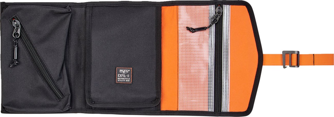 BILTWELL EXFIL - 0 2.0 Tool Roll - Black - Buscadero Motorcycles