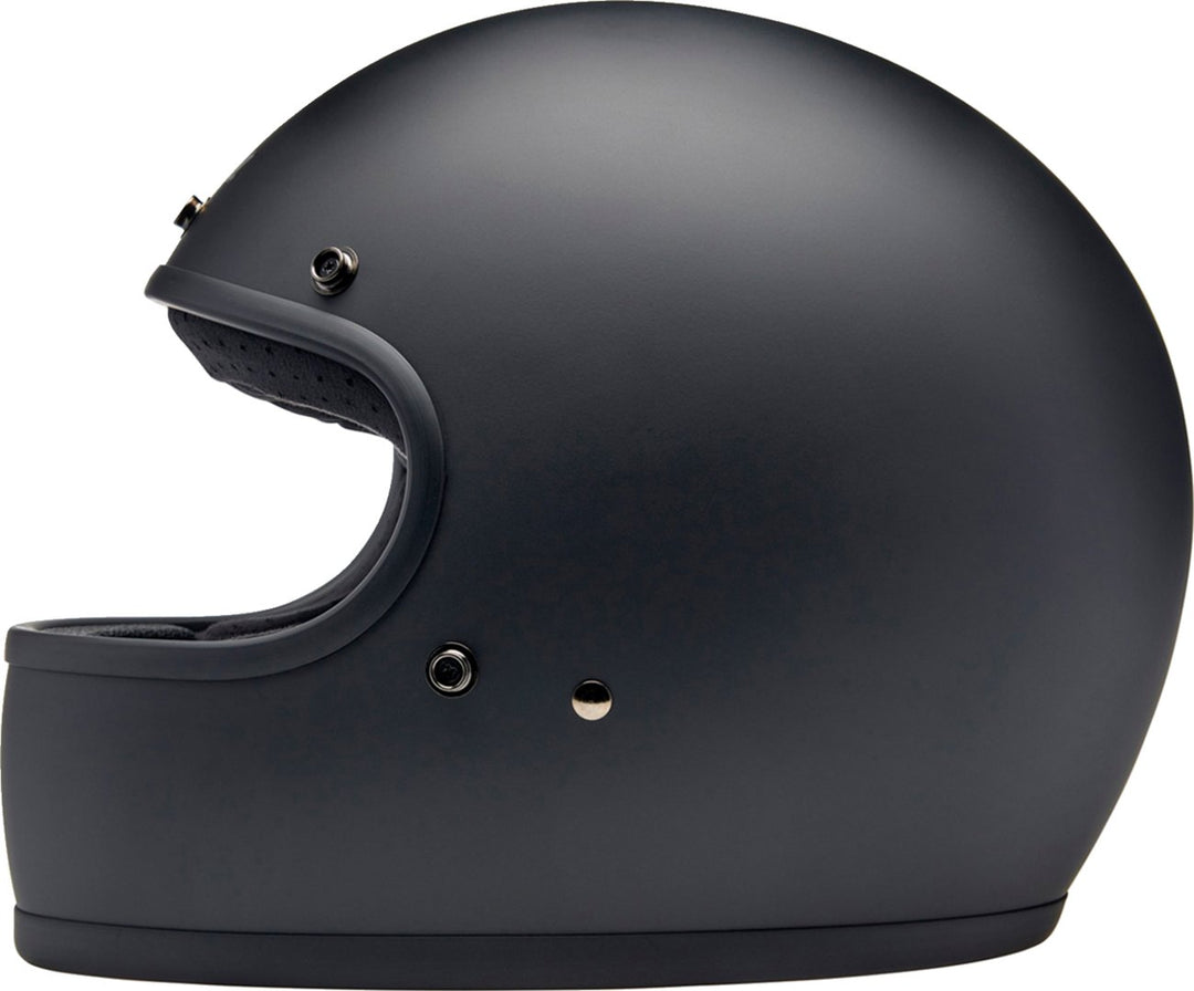 BILTWELL Gringo Helmet - Flat Black - Buscadero Motorcycles