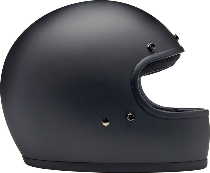 BILTWELL Gringo Helmet - Flat Black - Buscadero Motorcycles