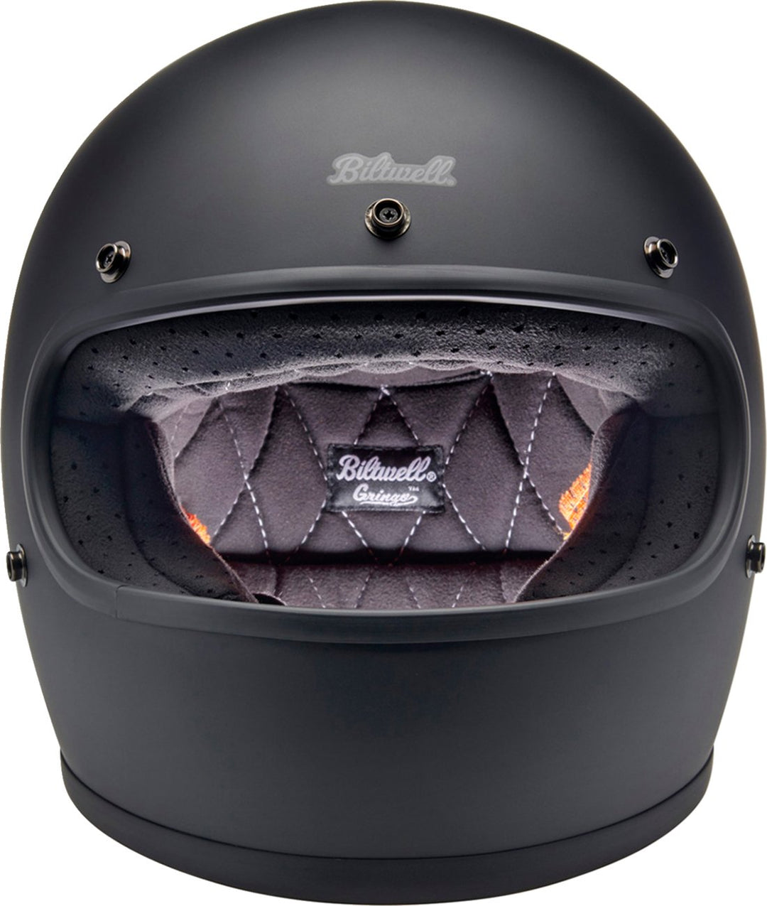 BILTWELL Gringo Helmet - Flat Black - Buscadero Motorcycles