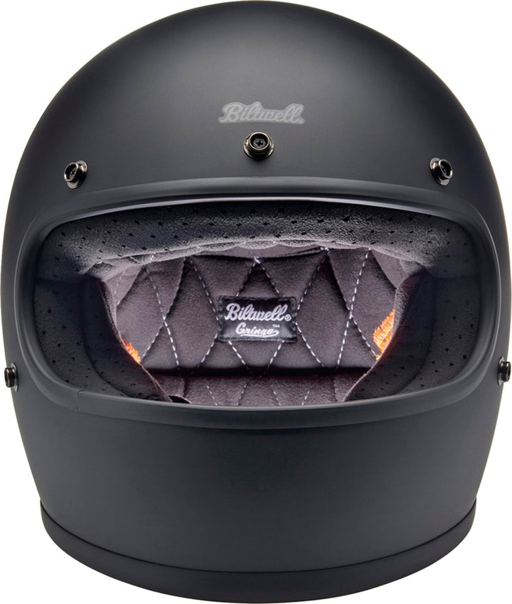 BILTWELL Gringo Helmet - Flat Black - Buscadero Motorcycles