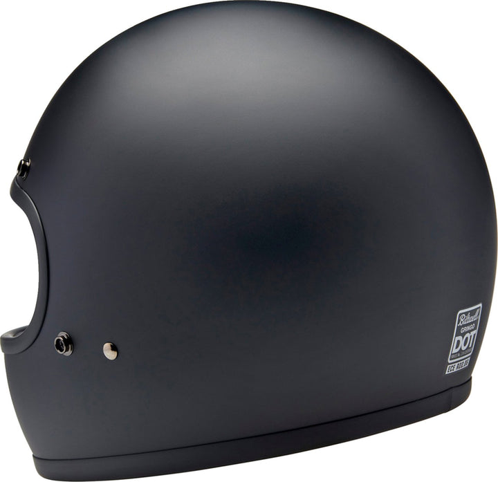 BILTWELL Gringo Helmet - Flat Black - Buscadero Motorcycles