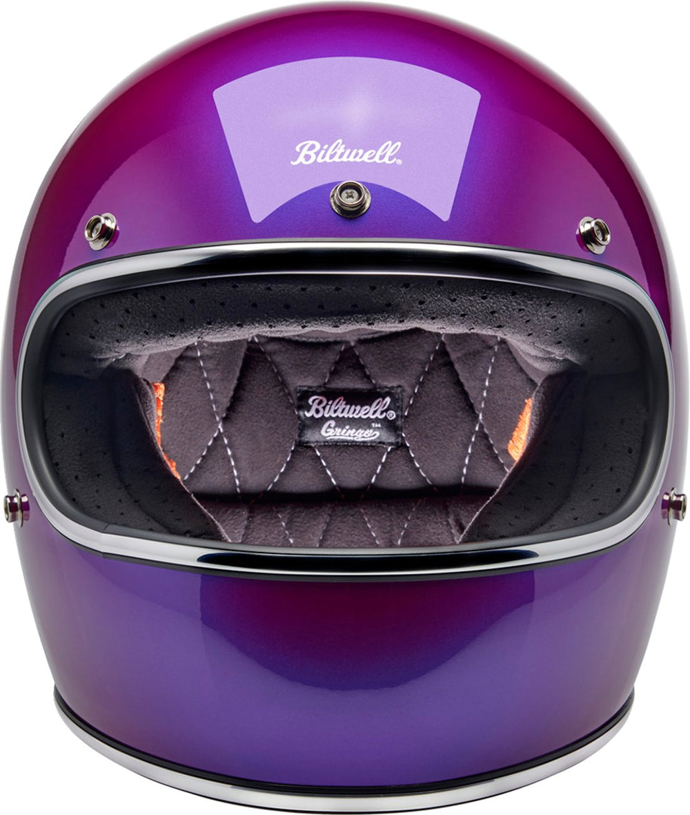 BILTWELL Gringo Helmet - Metallic Grape - Buscadero Motorcycles