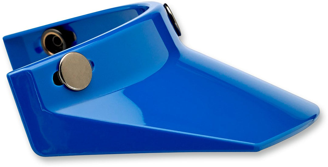 BILTWELL Moto 3 - Snap Visor - Blue - Buscadero Motorcycles