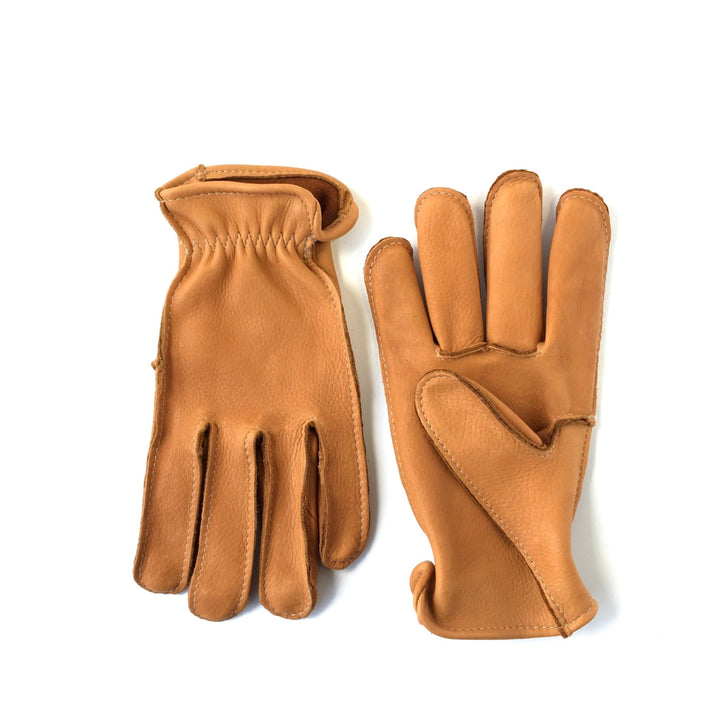 Deerskin Shorty: Outseam Leather Glove - Buscadero Motorcycles