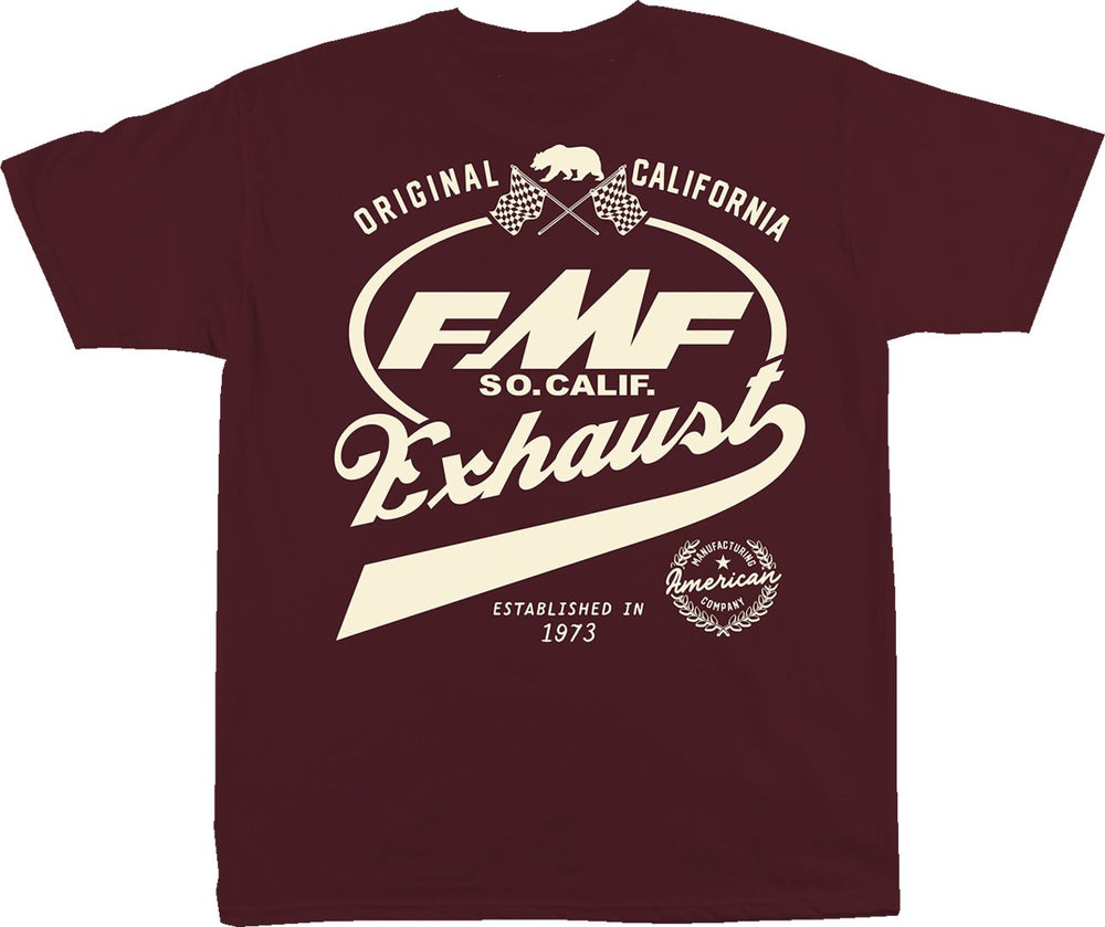 FMF Fuel T-Shirt - Maroon - Buscadero Motorcycles