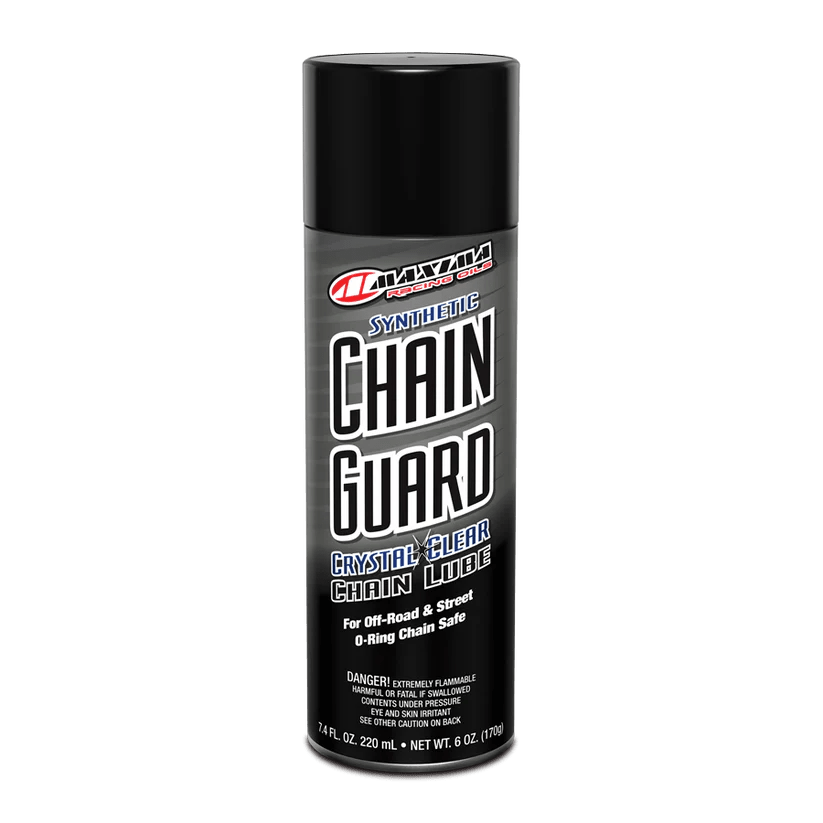Maxima Clear Synthetic Chain Guard Small - 7.4oz - Buscadero Motorcycles