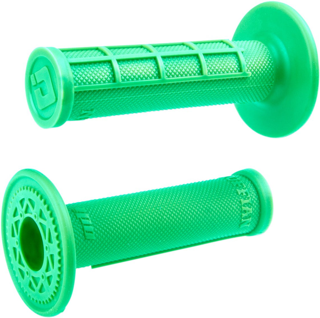 ODI Grips - Ruffian - Half Waffle - Fluorescent Green - Buscadero Motorcycles