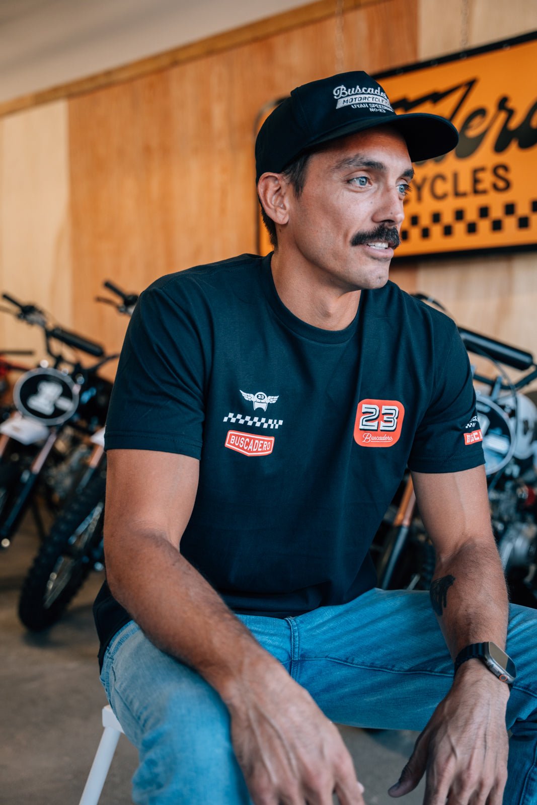 'Pit Boss' Short Sleeve T Shirt - Buscadero Motorcycles