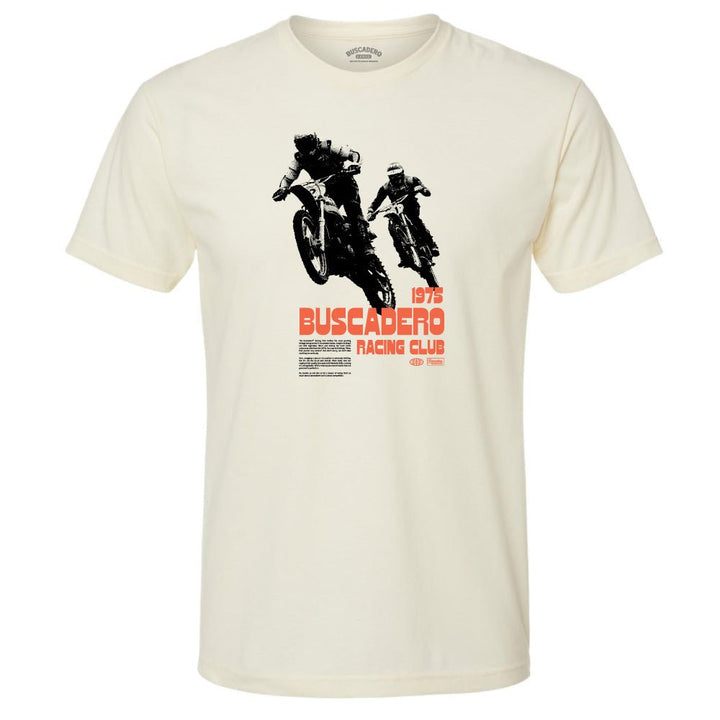 'Racing Club' Short Sleeve T shirt - Buscadero Motorcycles