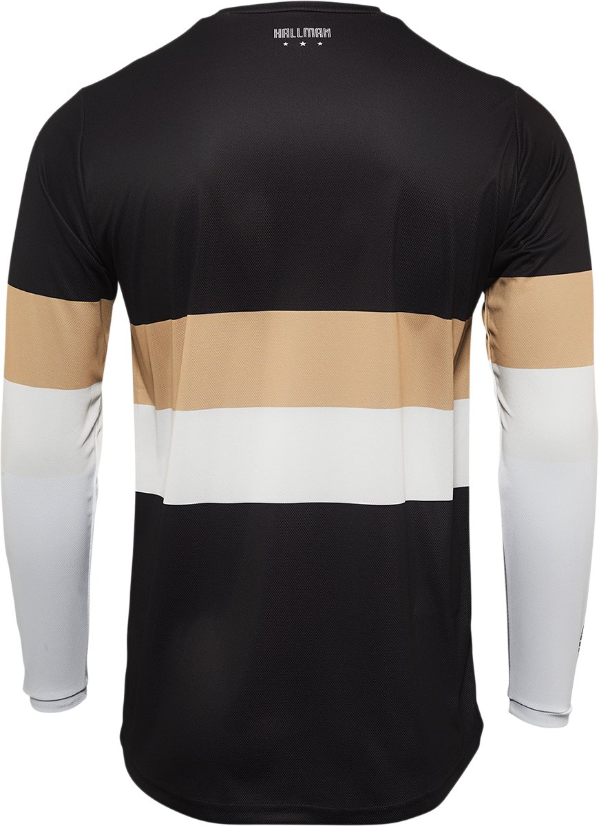 THOR Hallman Differ Draft Jersey - Black/Latte - Buscadero Motorcycles