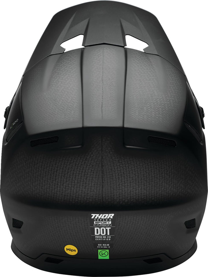 THOR Reflex Sport Helmet - Carbon Stealth - MIPS* - Black - Buscadero Motorcycles