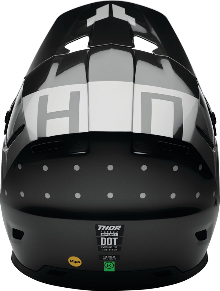 THOR Reflex Sport Helmet - Rogue - MIPS - Charcoal/Silver - Buscadero Motorcycles