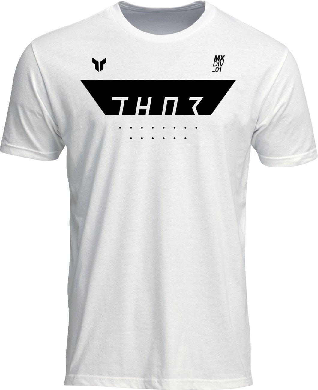 THOR Rogue T-Shirt - White - Buscadero Motorcycles