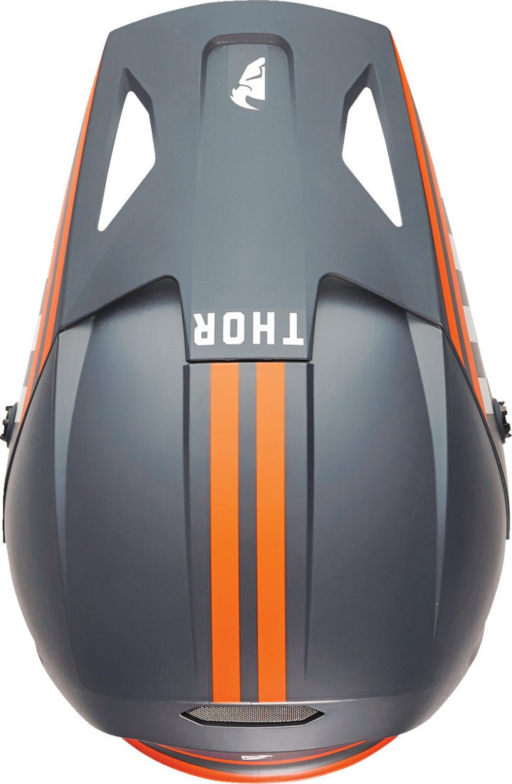 THOR Sector 2 Helmet - Combat - Midnight/Orange - Buscadero Motorcycles