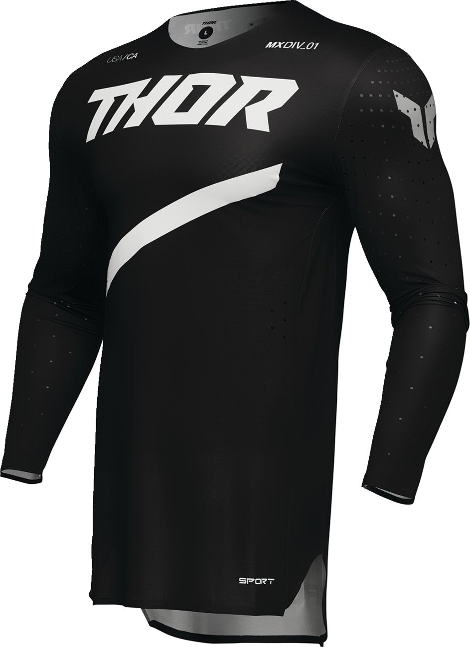 THOR SPORTMODE Brave Jersey - Black - Buscadero Motorcycles