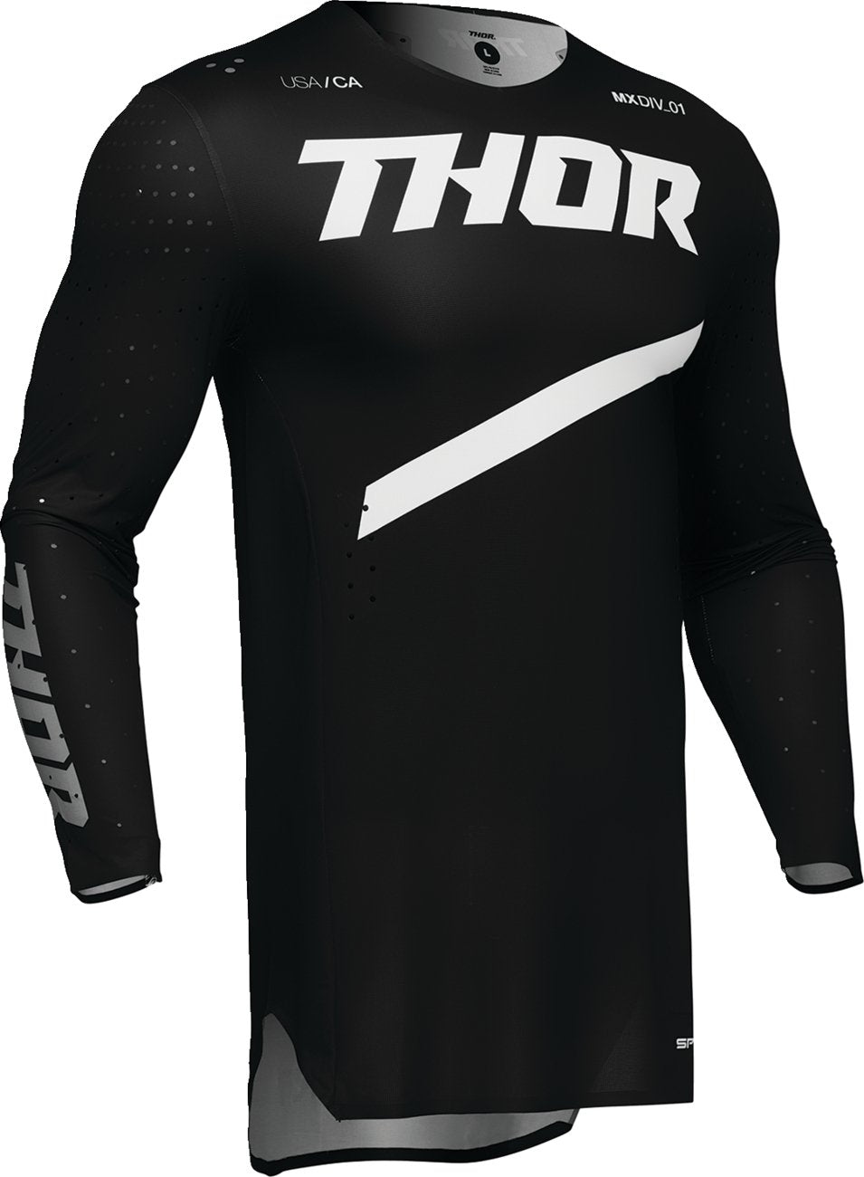 THOR SPORTMODE Brave Jersey - Black - Buscadero Motorcycles