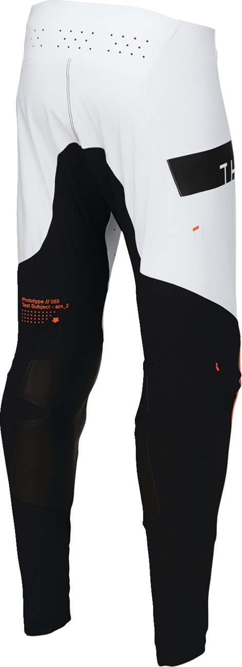 THOR SPORTMODE Rogue Pants White/Orange - Buscadero Motorcycles