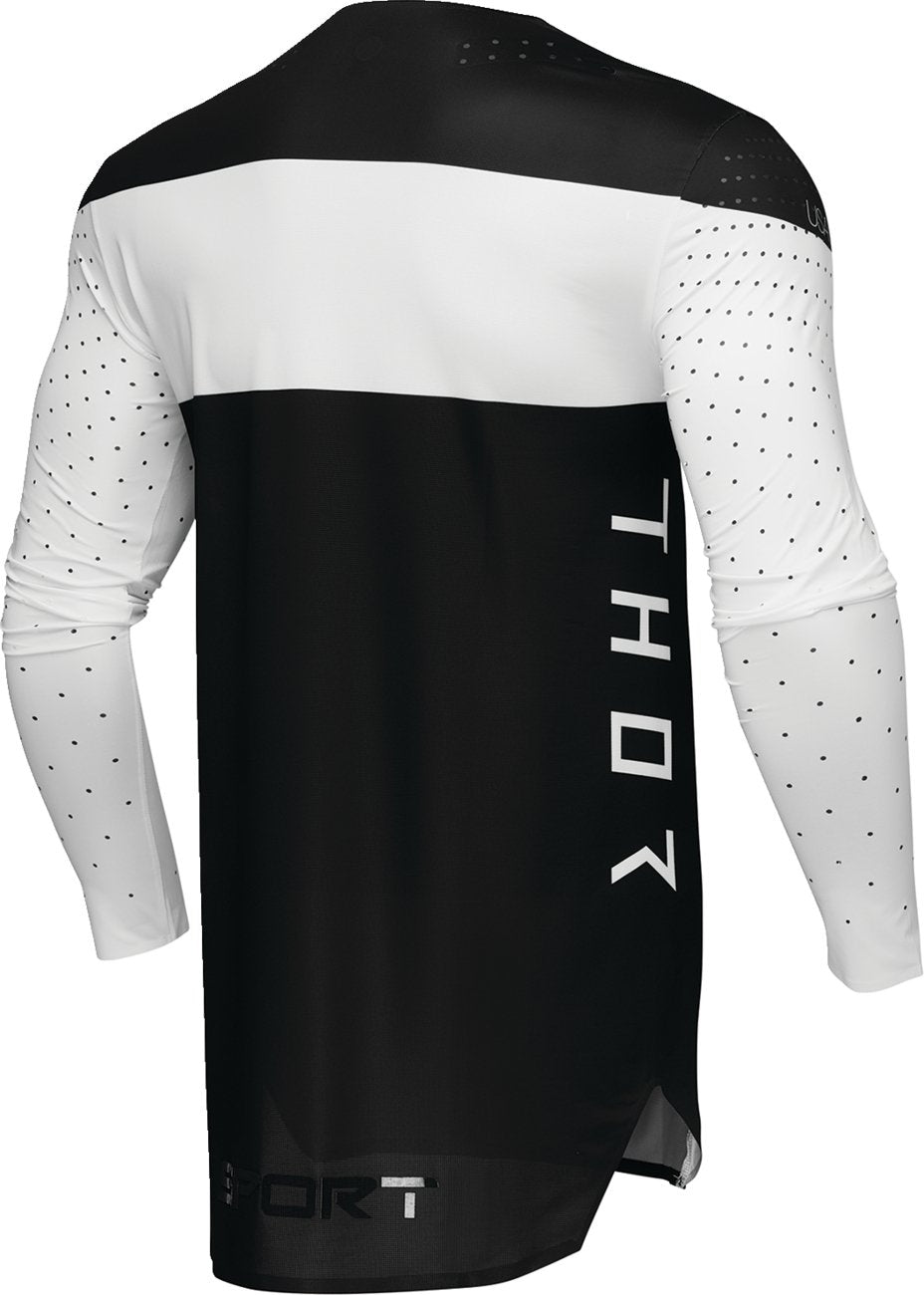 THOR SPORTMODE Strike Jersey - Black - Buscadero Motorcycles