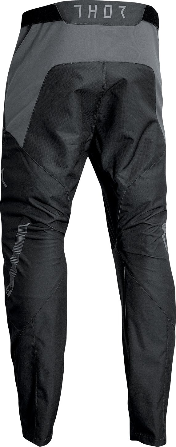 THOR Terrain In - the - Boot Pants - Black/Charcoal - Buscadero Motorcycles