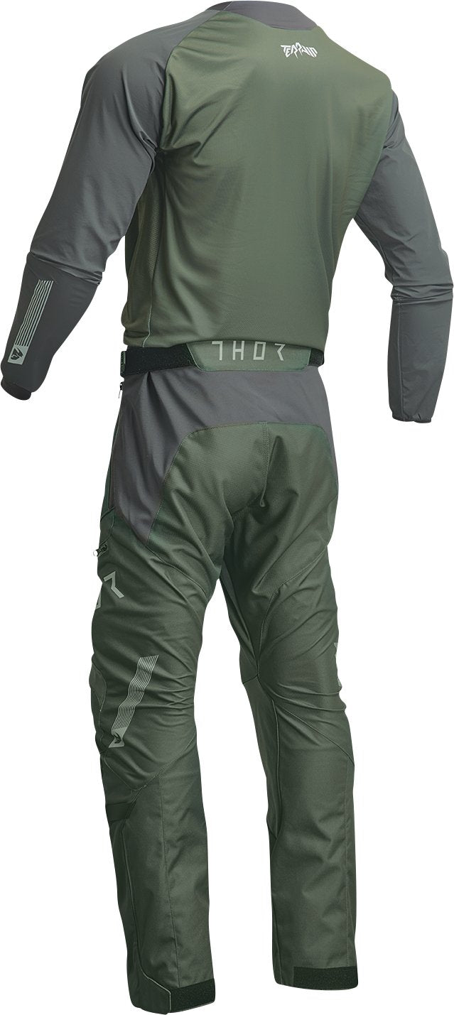 THOR Terrain Jersey - Army/Charcoal - Buscadero Motorcycles