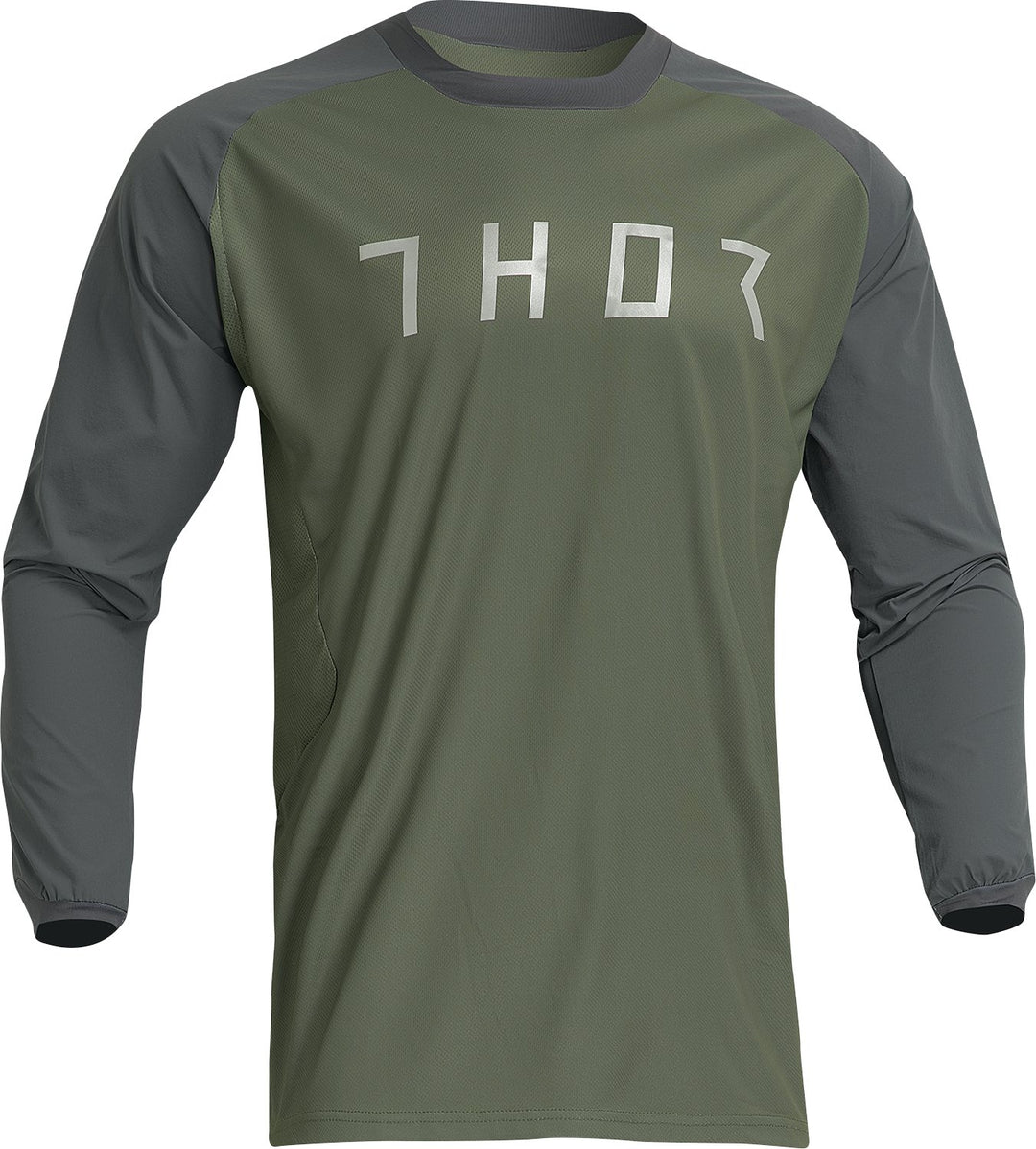 THOR Terrain Jersey - Army/Charcoal - Buscadero Motorcycles