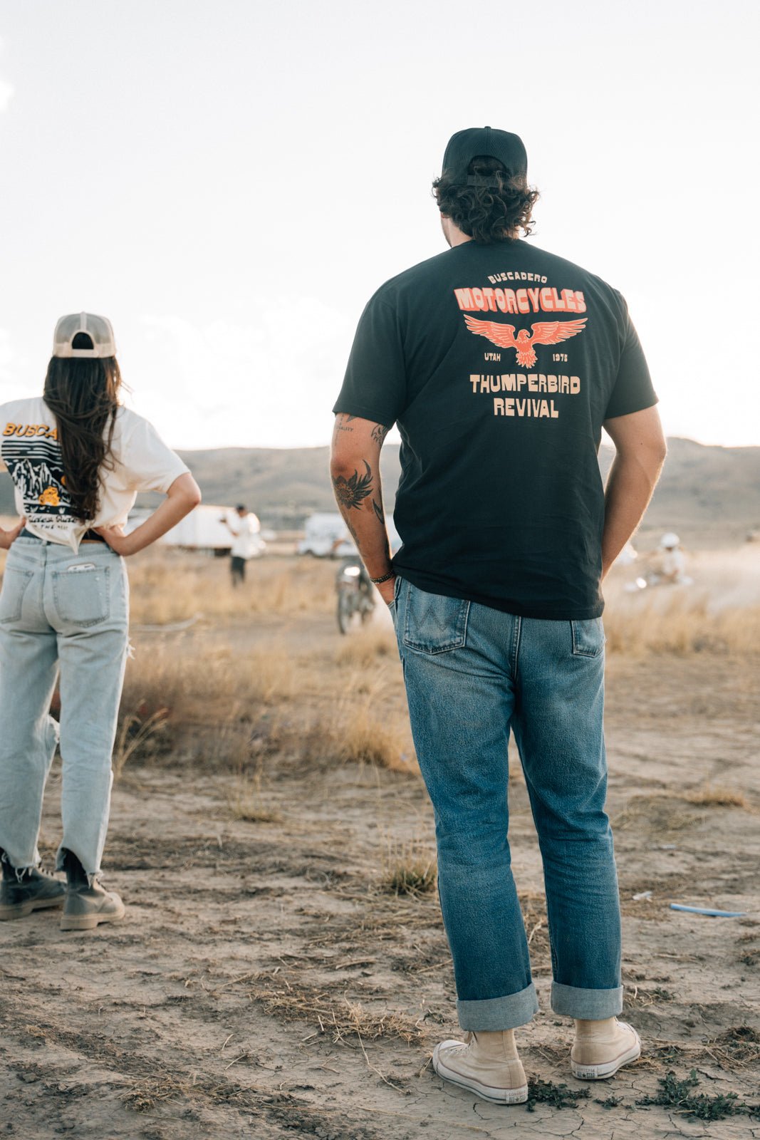 'Thumperbird Revival' Short Sleeve T shirt - Buscadero Motorcycles