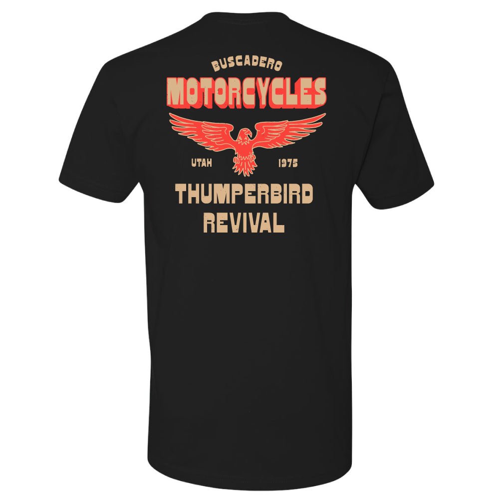 'Thumperbird Revival' Short Sleeve T shirt - Buscadero Motorcycles