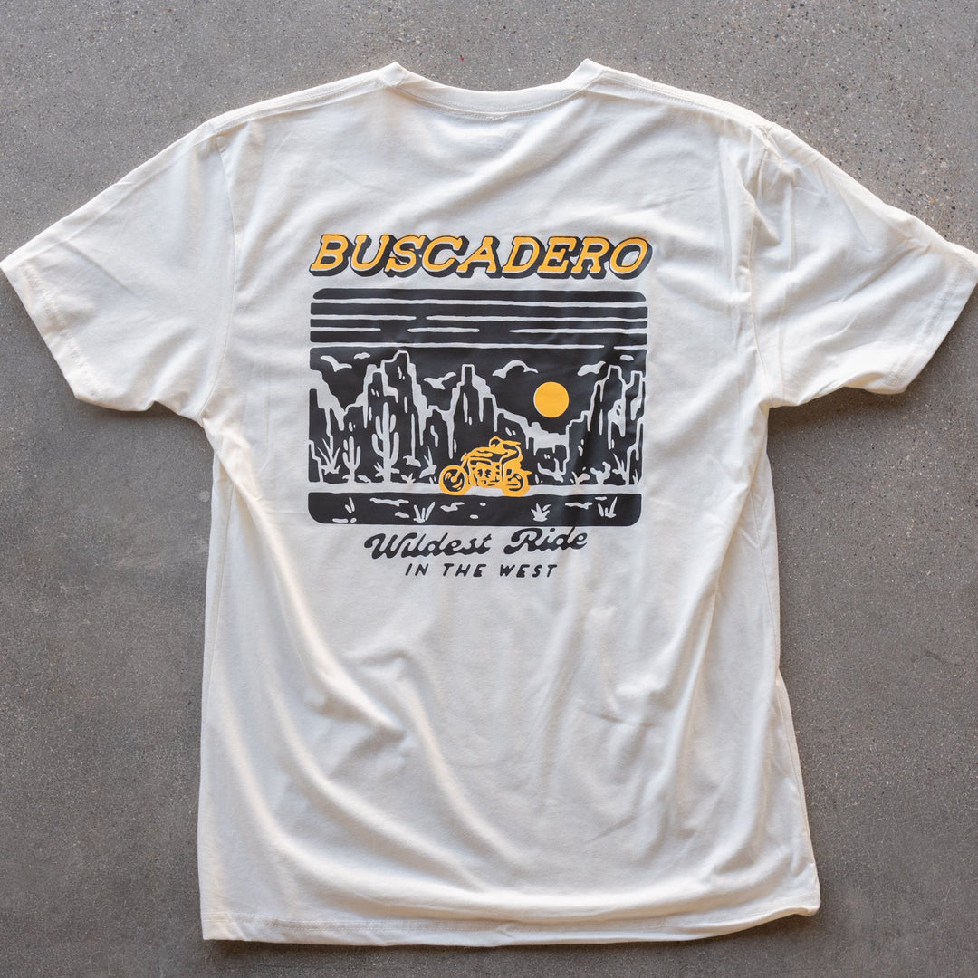 'Wildest Ride' Short Sleeve T Shirt - Buscadero Motorcycles