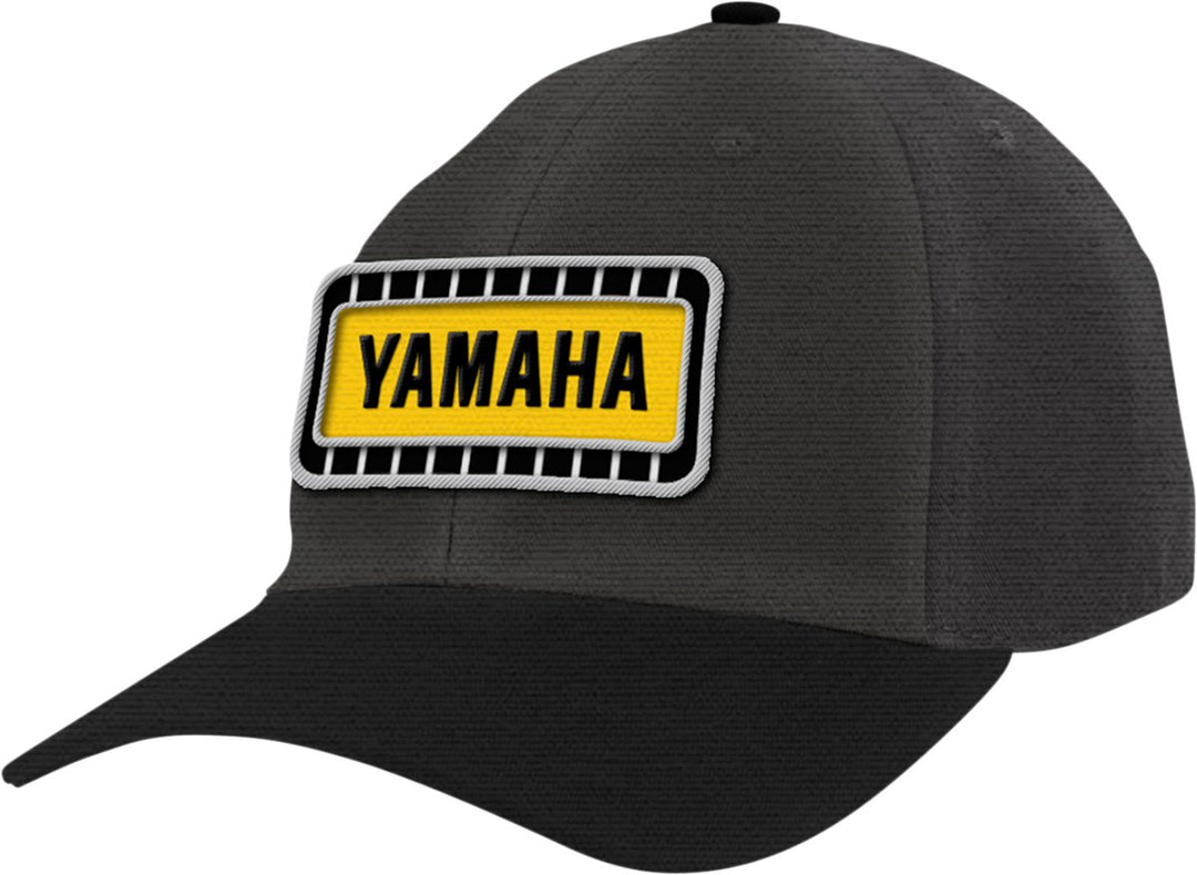 YAMAHA APPAREL Vintage Patch Hat - Grey - Buscadero Motorcycles