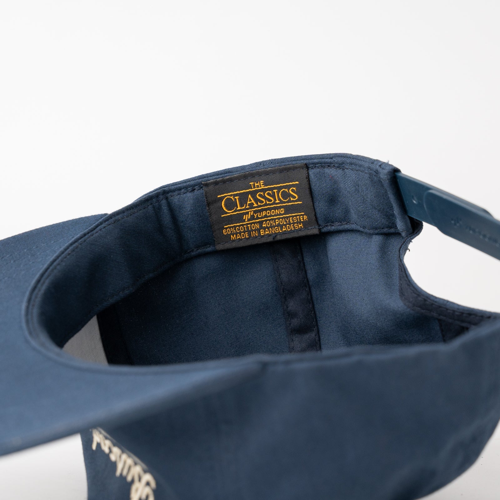 ‘Speedway’ Unstructured 5 panel Hat -Navy